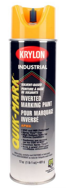 STRIPING PAINT YELLOW 12/CASE
