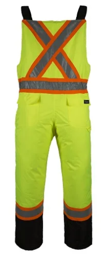 VIKING POLY INSULATED BIB OVERALL - LIME