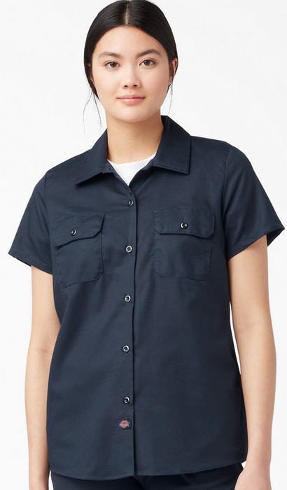 Dickies Women's Work Shirt - Dark Navy