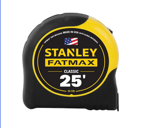FAT MAX TAPE 25' X 1-1/4"  4/BX