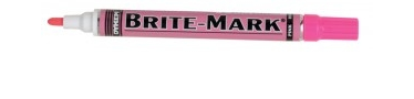 BRITE MARK PINK PAINT MARKER 12/BX