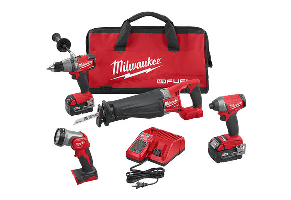 M18 FUEL  4PC COMBO MILWAUKEE FUEL