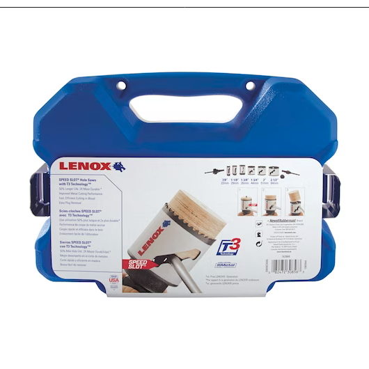 LENOX SPD SLT 9PC HOLE SAW KIT