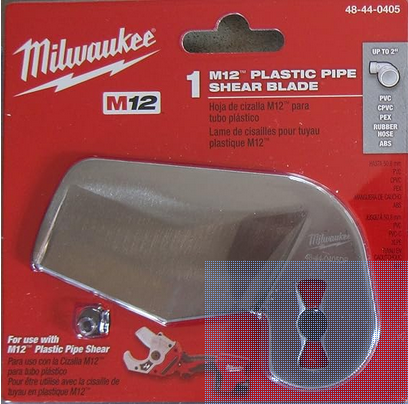 M12 SHEAR BLADE - PLASTIC PIPE