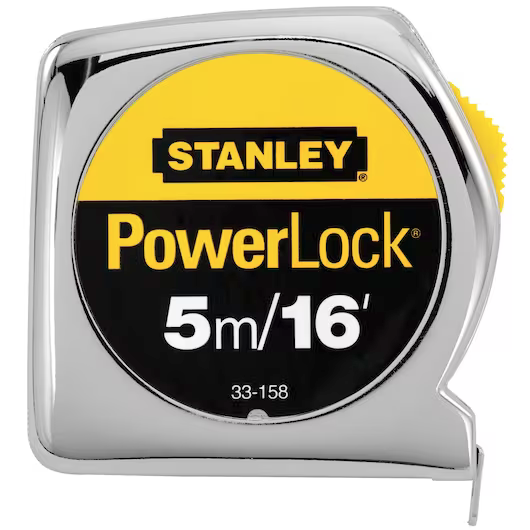 TAPE MEASURE POWERLOCK 16'/5M 6/BX