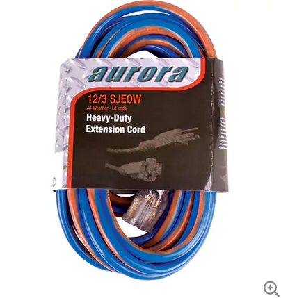 EXT CORD 12GA 50FT ALL WEATHER