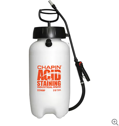 CHAPIN ACID STAINING SPRAYER 2GAL