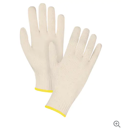 GLOVES POLY/COTTON 2XLARGE