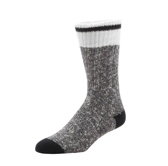 Duray Classic Camping Sock Grey/Black