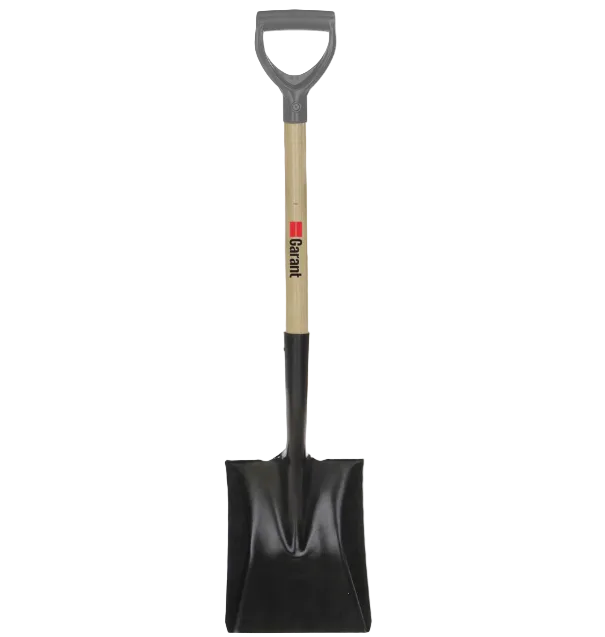 Shovel - Square Point Wood D-Handle