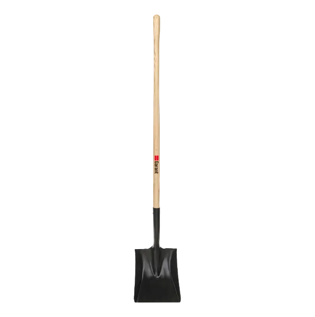 Shovel Square Wood Long Handle Tempered Steel