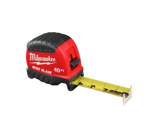 Milwaukee Wide Blade Tape Measure 40'
