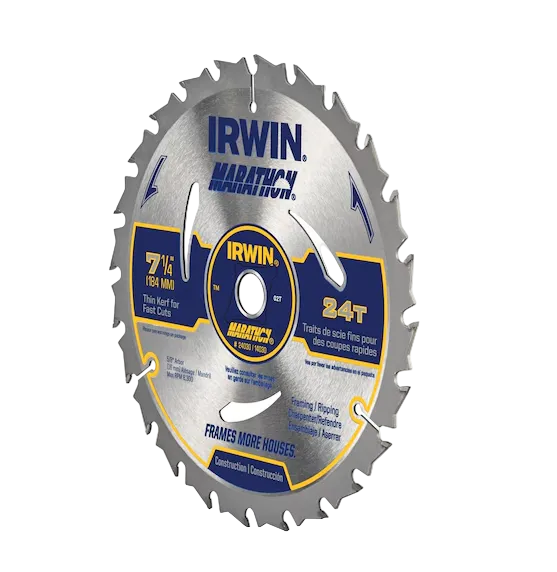 Circular Saw Blade 7-1/4" X 24 Tooth CD