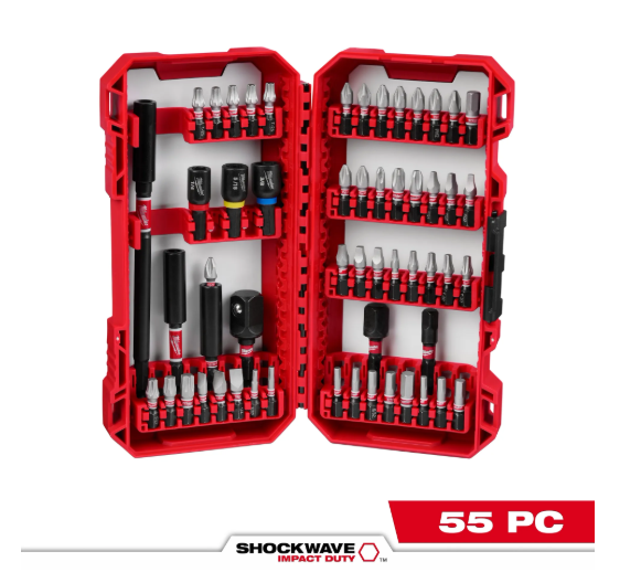 Milwaukee SHOCKWAVE Impact Duty Driver Set 55pc