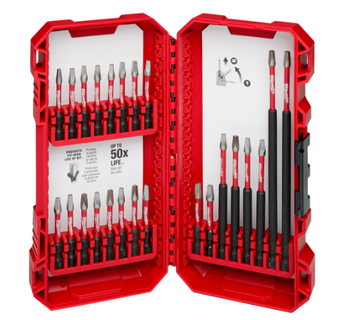 Milwaukee SHOCKWAVE Impact Bit Set 24pc