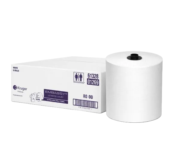 Embassy Paper Towel 8" x 1000' - Case of 6