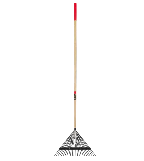Lawn Rake with 24" Spring Back Steel Tines