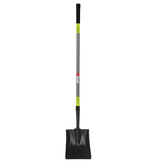 Square Mouth Shovel Long Handle Reflective Strip