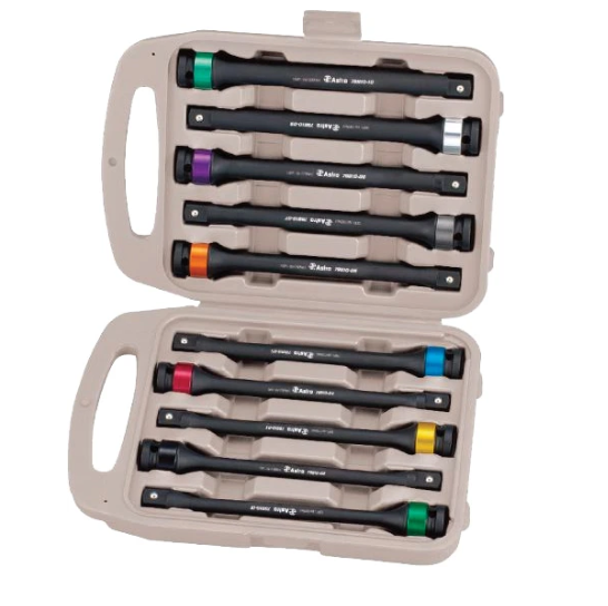 10 Piece Torque Limiting Extension Set - 1/2" Drive 8" Length