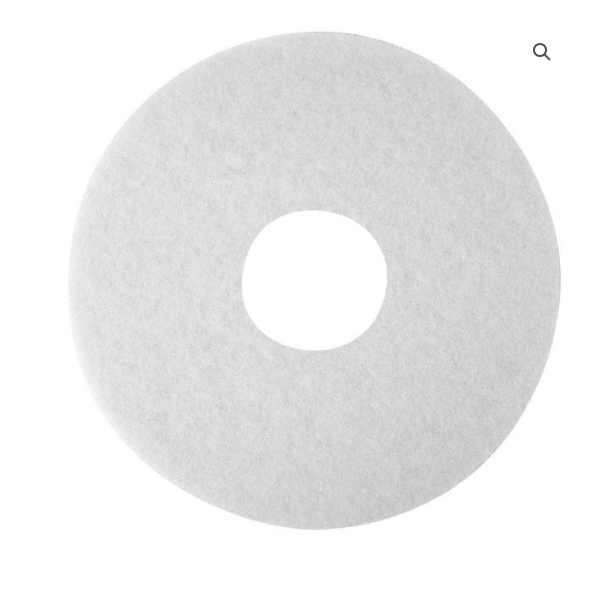 PADS WHITE POLISHING 13"  5/BX