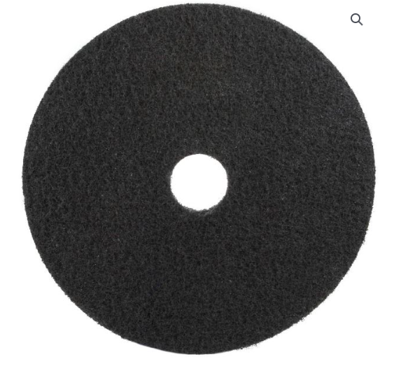 13" STRIPPER PAD BLACK