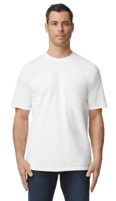 GILDAN S/S T-SHIRT - WHITE