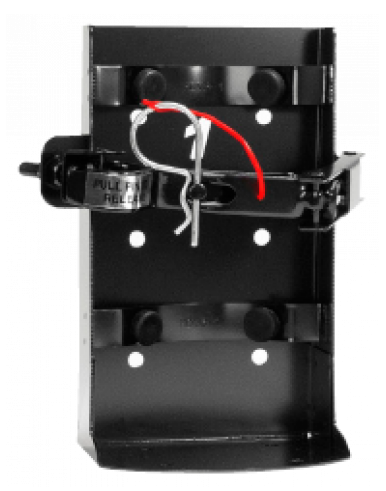 FIRE EXT BRACKET HD   5LB