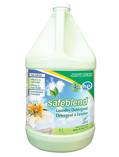 SAFEBLEND LAUNDRY SOAP SCENT FREE 4LT