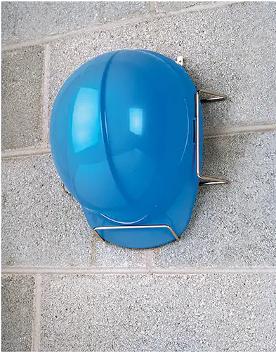 HARD HAT MOUNTING BRACKET FOR WALL