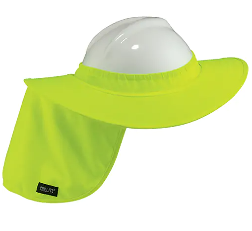 CHILL ITS HARD HAT BRIM LIME
