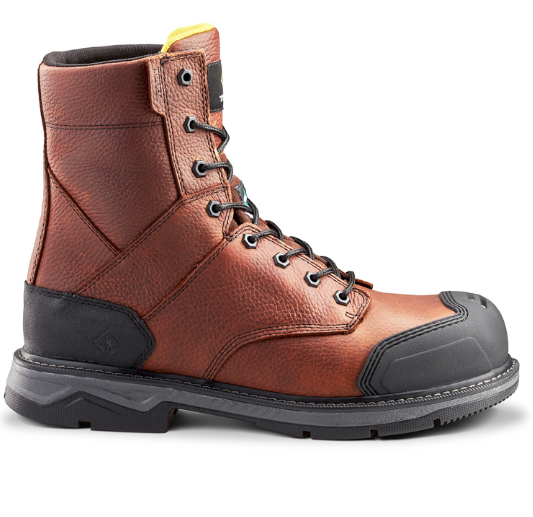 TERRA  PATTON 8" BOOT - BROWN