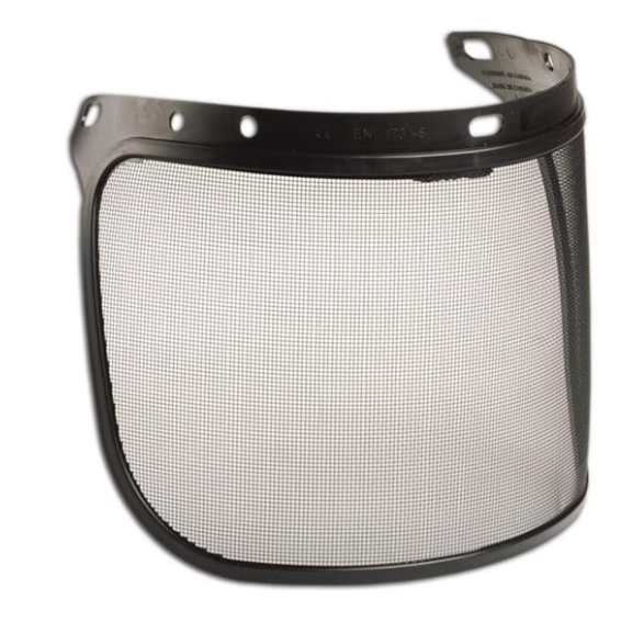 WIRE MESH FACE SHIELD VISOR 8X15.5"