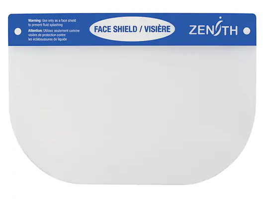 CLEAR FACE SHIELD W/ HEAD GEAR